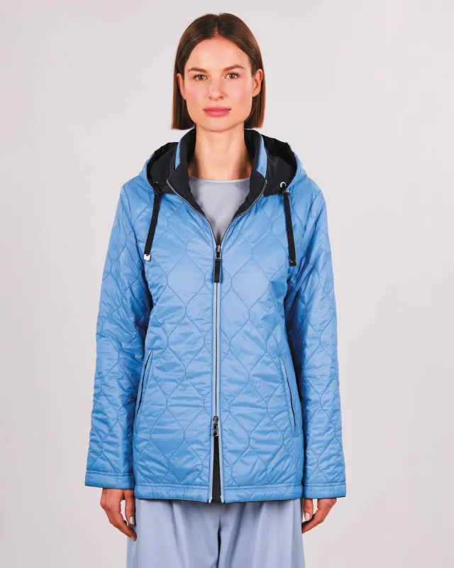 Wende-Jacke Kapuze abnehmbar Soft-Peach